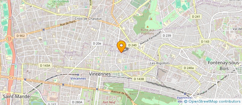 localisation de l'entreprise AU FIL DES TOUCHES à VINCENNES