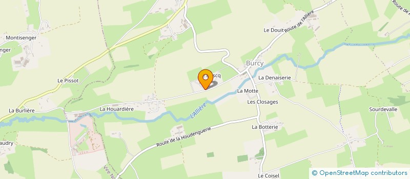 localisation de l'entreprise AU FIL DU BIO à VALDALLIERE