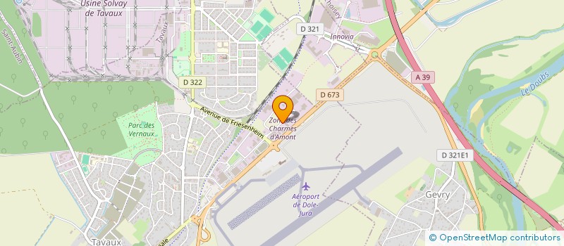 localisation de l'entreprise AU FIL DU BOIS à TAVAUX