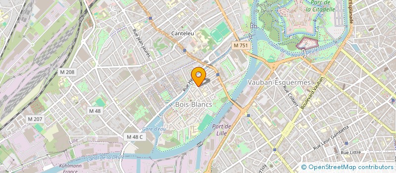 localisation de l'entreprise AU FIL DU BOIS à LILLE