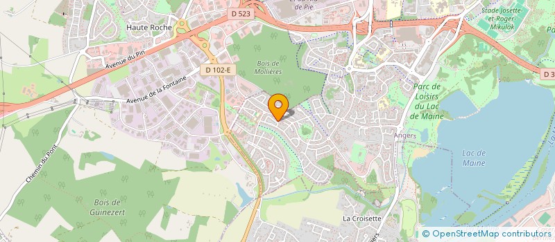 localisation de l'entreprise AU FIL DU CONTE D ICI ET D AILLEURS à ANGERS