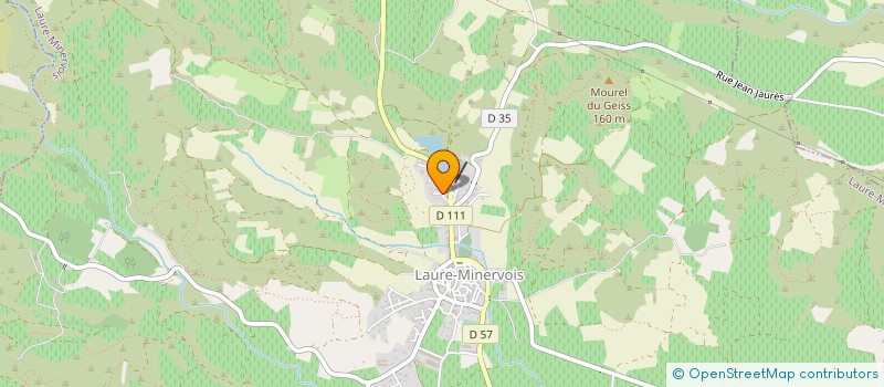 localisation de l'entreprise AU FIL DU DESERT à LAURE-MINERVOIS