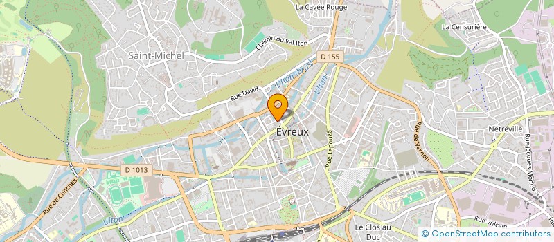 localisation de l'entreprise AU FIL DU DESTIN à EVREUX