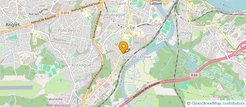 localisation de l'entreprise AU FIL DU DOS à BAYONNE