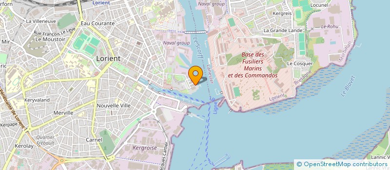 localisation de l'entreprise AU FIL DU GOYEN  LORIENT