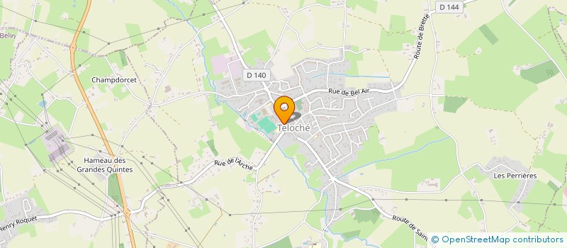 localisation de l'entreprise AU FIL DU RHONNE  TELOCHE