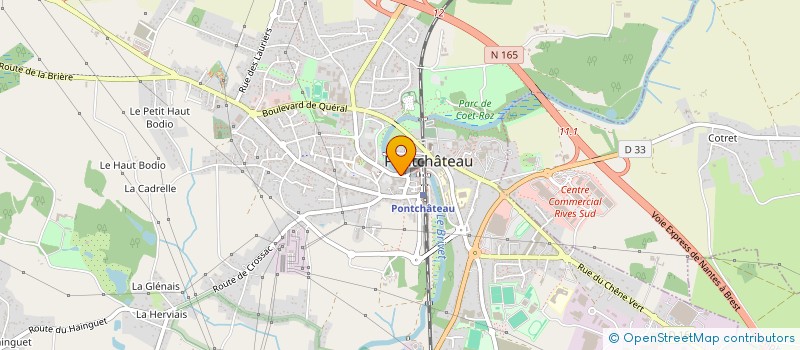 localisation de l'entreprise AU FIL DU STYLE à PONTCHATEAU