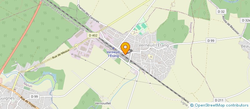 localisation de l'entreprise AU FIL DU TEMPS  OZOUER-LE-VOULGIS