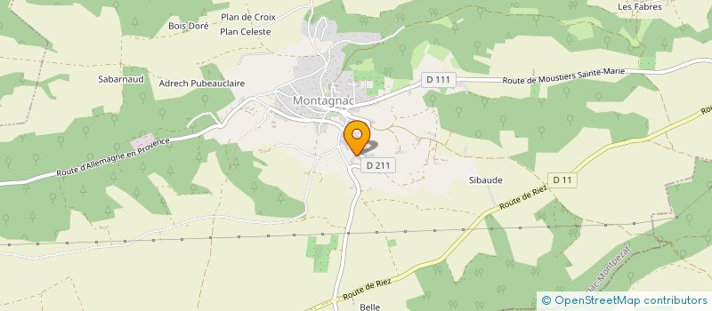 localisation de l'entreprise AU FIL DU TEMPS  SAINT-LAURENT-DU-VERDON