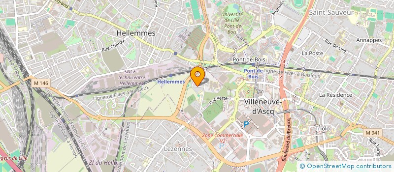 localisation de l'entreprise AU FIL DU TEMPS à LILLE