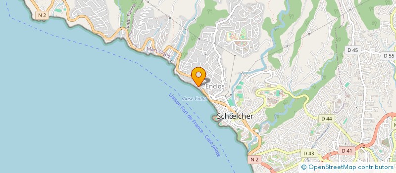 localisation de l'entreprise AU FIL DU TEMPS à SCHŒLCHER