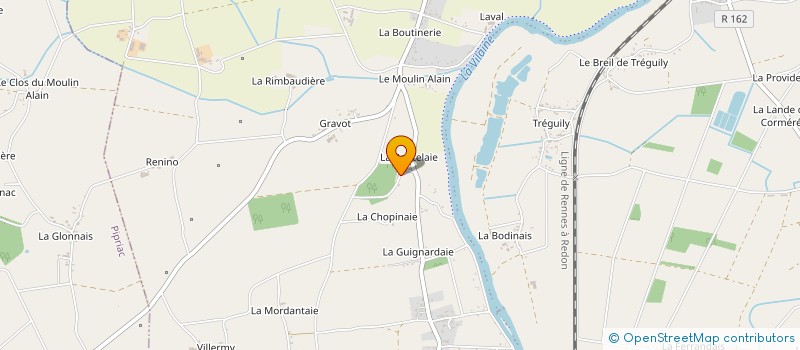 localisation de l'entreprise AU FIL DU TRANCHANT à GUIPRY-MESSAC