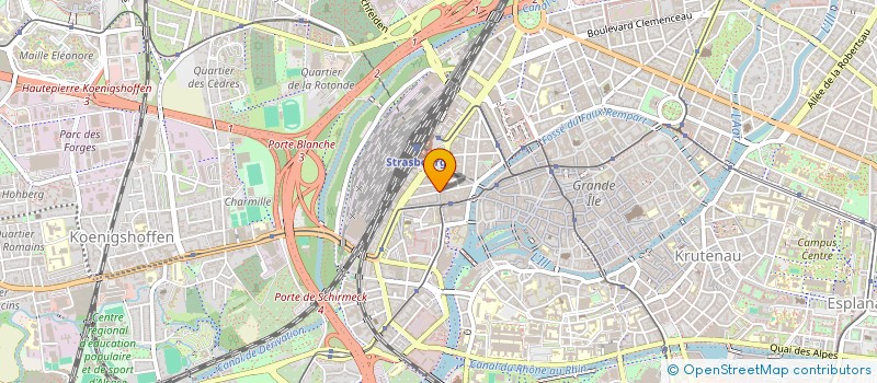 localisation de l'entreprise AU FIL DU ZOUK à STRASBOURG