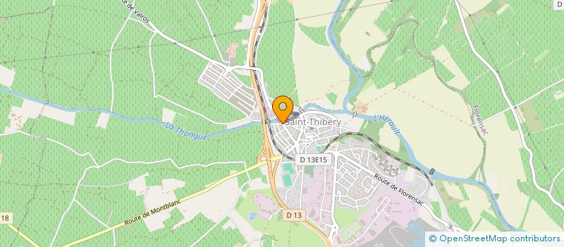 localisation de l'entreprise AU FIL ET A MESURE  SAINT-THIBERY