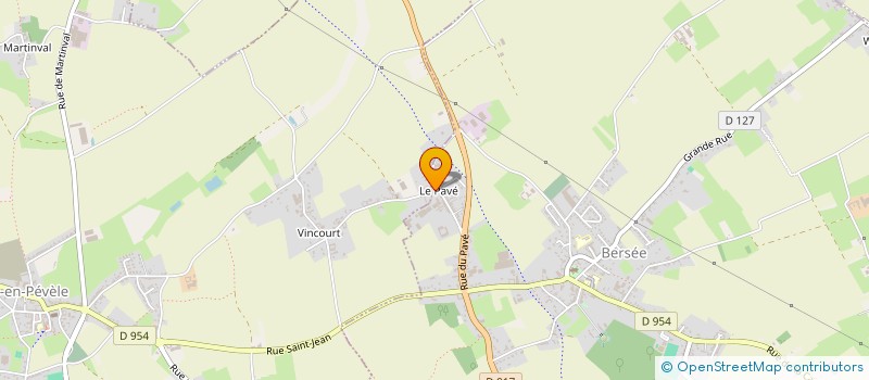 localisation de l'entreprise AU FIL ET EN MESURES  BERSEE