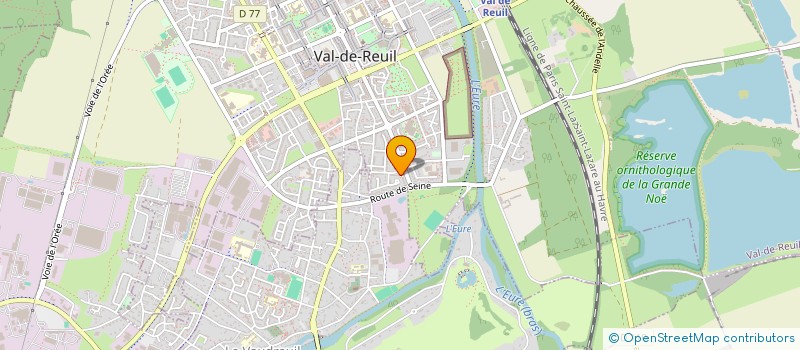 localisation de l'entreprise AU FILS DU TEMPS à VAL-DE-REUIL