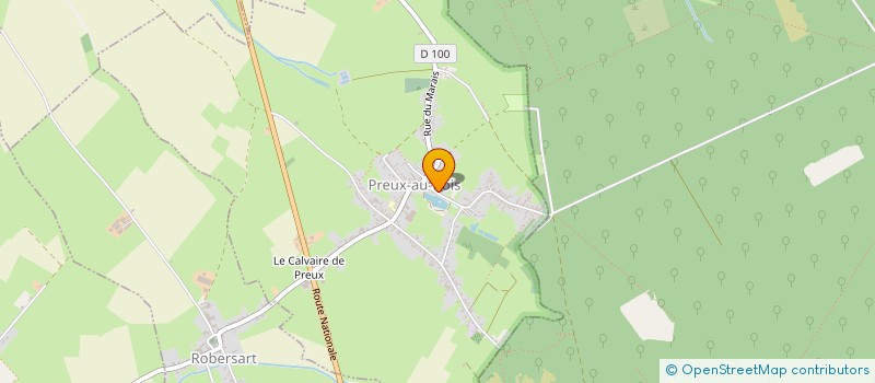 localisation de l'entreprise AU FILS DU TEMPS à PREUX-AU-BOIS