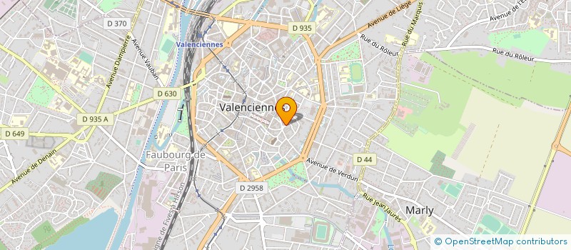 localisation de l'entreprise AU FIN GOURMET à VALENCIENNES