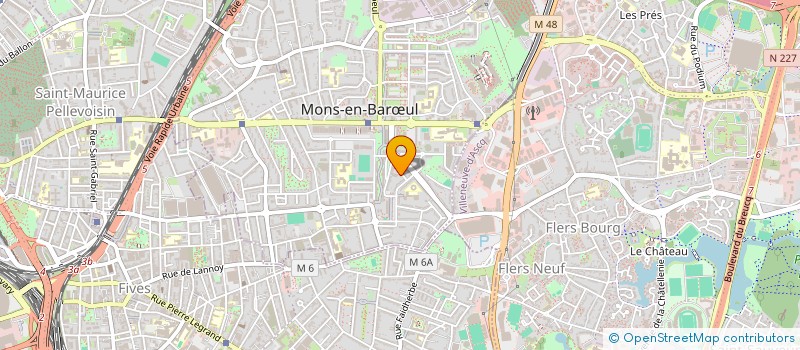 localisation de l'entreprise AU FIN GOURMET  MONS-EN-BARUL