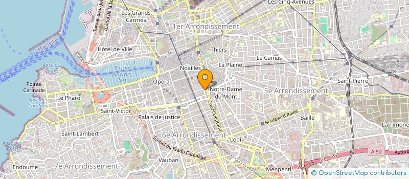 localisation de l'entreprise AU FIN GOURMET à MARSEILLE 6EME
