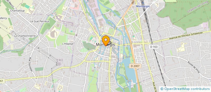 localisation de l'entreprise AU FIN GOURMET  MONTARGIS