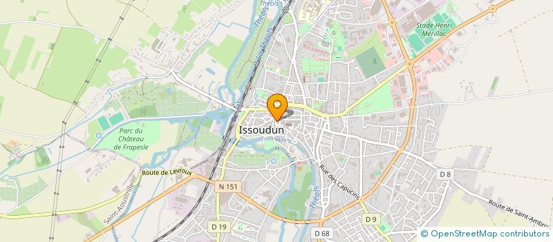 localisation de l'entreprise AU FIN GOURMET ISSOLDUNOIS à ISSOUDUN