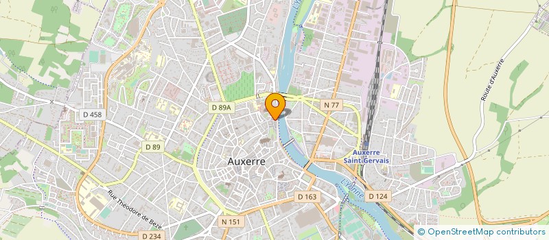 localisation de l'entreprise AU FIN PALAIS à AUXERRE