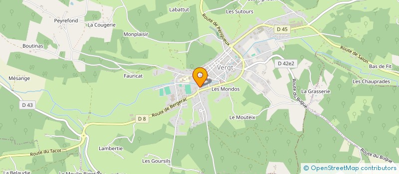 localisation de l'entreprise AU FIN PALAIS  SANILHAC