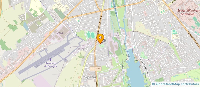 localisation de l'entreprise AU FIN PANIER  BOURGES