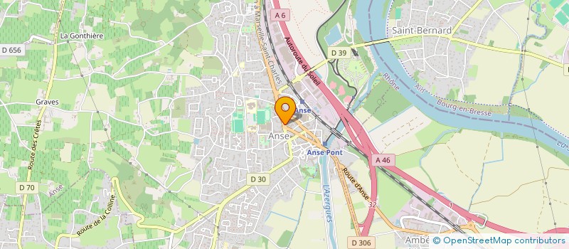 localisation de l'entreprise AU FLATIRON DE ANSE  ANSE