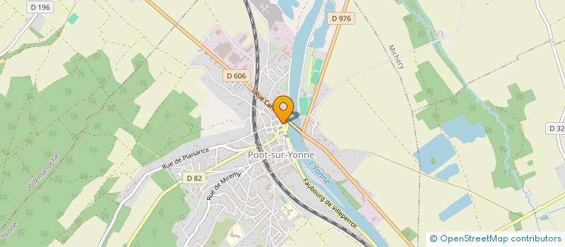 localisation de l'entreprise AU FLIP à PONT-SUR-YONNE