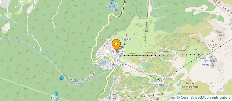 localisation de l'entreprise AU FLOCON  CHAMROUSSE