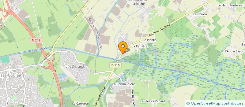 localisation de l'entreprise AU FLOW D'ELO à SAINT-JULIEN-DE-CONCELLES