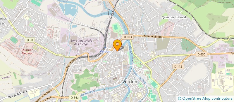 localisation de l'entreprise AU FORT DE LA FALOUSE à VERDUN