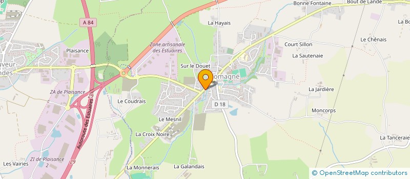 localisation de l'entreprise AU FOUR ET AUX SAVEURS à ROMAGNE