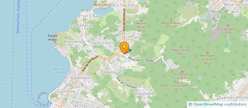 localisation de l'entreprise AU FOURNEAU  SAINT-MARTIN