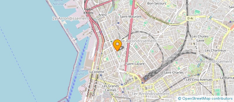 localisation de l'entreprise AU FOURNIL  MARSEILLE