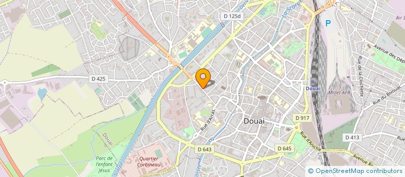 localisation de l'entreprise AU FOURNIL D'ESQUERCHIN à DOUAI