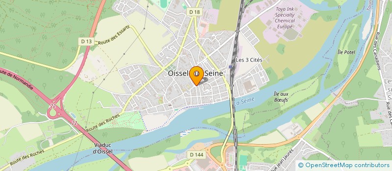 localisation de l'entreprise AU FOURNIL DE GWENN ET JULIEN  OISSEL