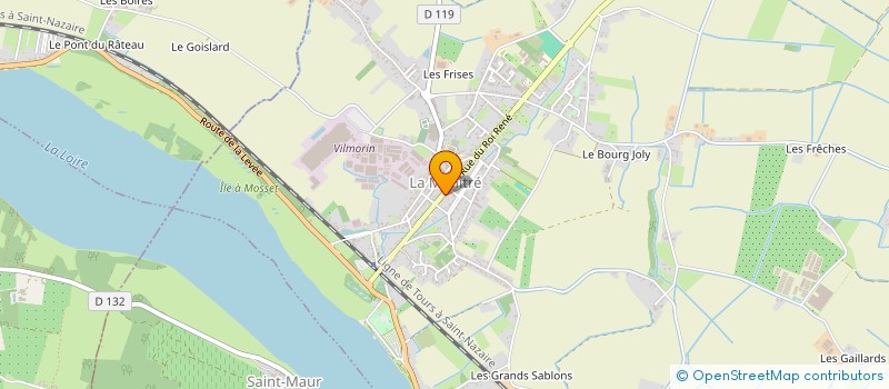 localisation de l'entreprise AU FOURNIL DE LA MENITRE  LA MENITRE