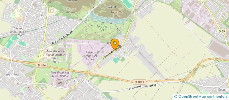 localisation de l'entreprise AU FOURNIL DE MARIE V  DROCOURT