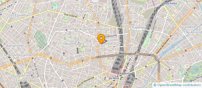 localisation de l'entreprise AU FOURNIL DE MYRHA  PARIS