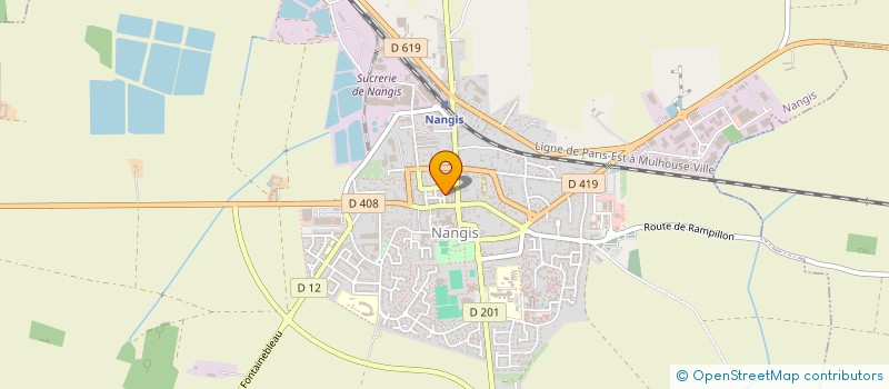 localisation de l'entreprise AU FOURNIL DE NANGIS  NANGIS