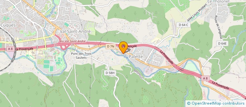 localisation de l'entreprise AU FOURNIL DE PANISSE  AIX EN PROVENCE