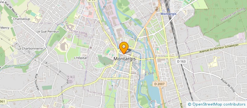 localisation de l'entreprise AU FOURNIL DE ROMAIN à MONTARGIS