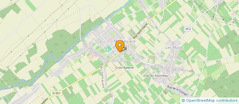localisation de l'entreprise AU FOURNIL DE VALERIE ET PASCAL à MAREAU-AUX-PRES