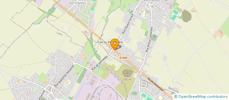 localisation de l'entreprise AU FOURNIL DE VERMELLES  VERMELLES