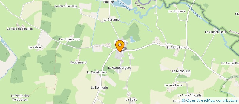 localisation de l'entreprise AU FOURNIL DES MONTS  SAINT-REMY-DES-MONTS