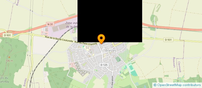 localisation de l'entreprise AU FOURNIL DU COIN à BRESLES
