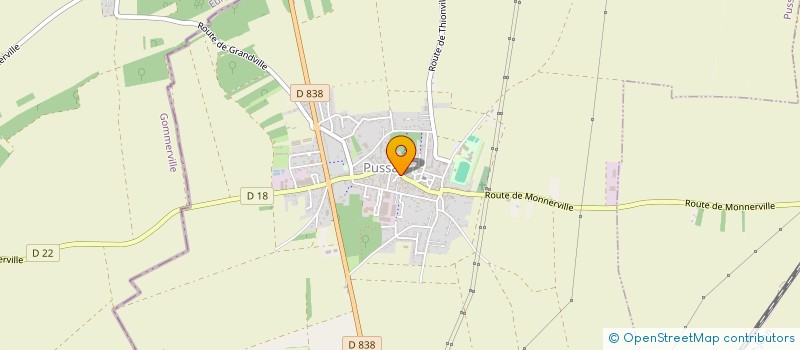 localisation de l'entreprise AU FOURNIL DU PUSSAY  PUSSAY